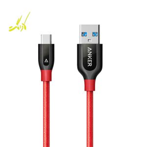 کابل تبدیل USB-C به USB انکر Anker A8169 powerline plus