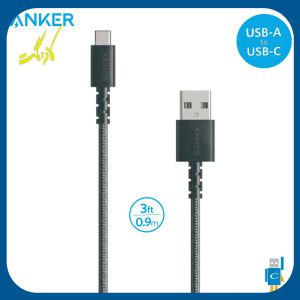 کابل تبدیل USB-A به USB-C انکر Anker PowerLine Select+ A8022