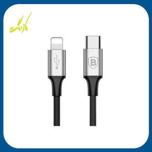 کابل تبدیل USB-C به Lightning باسئوس Baseus Rapid Series با طول 1.2 متر
