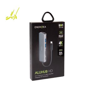 هاب 6 پورت USB-C انرجیا مدل Aluhub HD