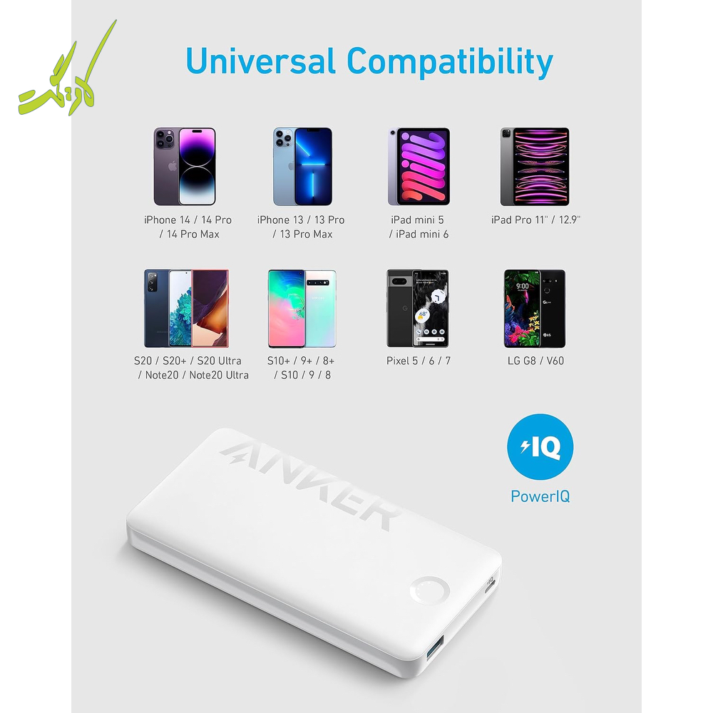 پاوربانک ۱۰۰۰۰ انکر Anker 323 PowerBank A1334 — تصویر ۴