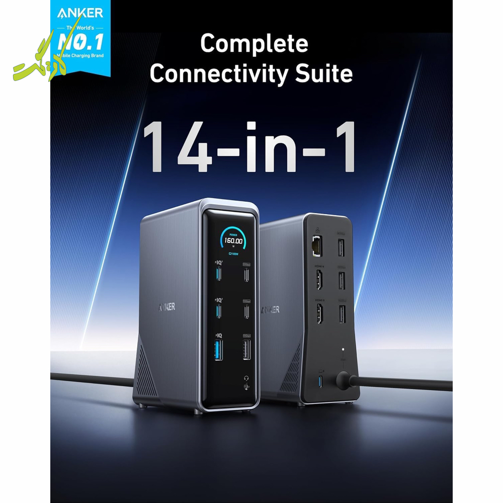 هاب شارژ ۱۴ پورت انکر Anker Prime Docking Station 14-Port 160W A83B6 — تصویر ۶
